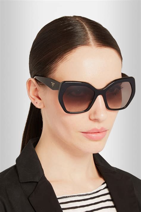 prada black sunglasses womens|Prada sunglass frames women.